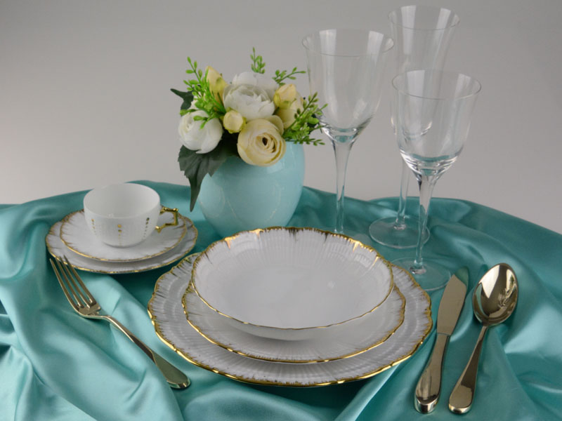 Corail decoro Barbetta oro lucido
